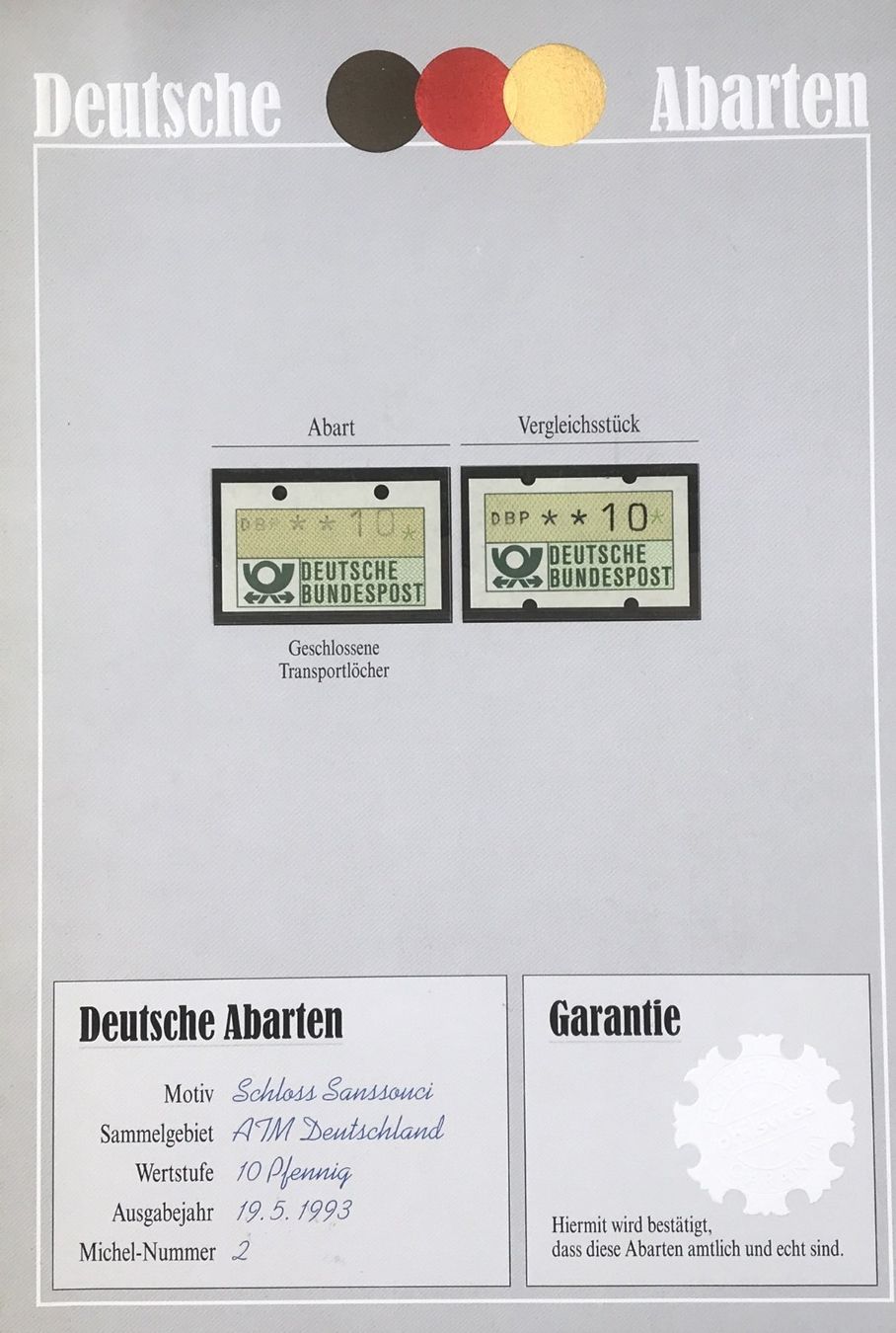 Tous les timbres: DEUTSCHE ABARTEN – Neuf (Voir description) à Ostermundigen par Kari1937