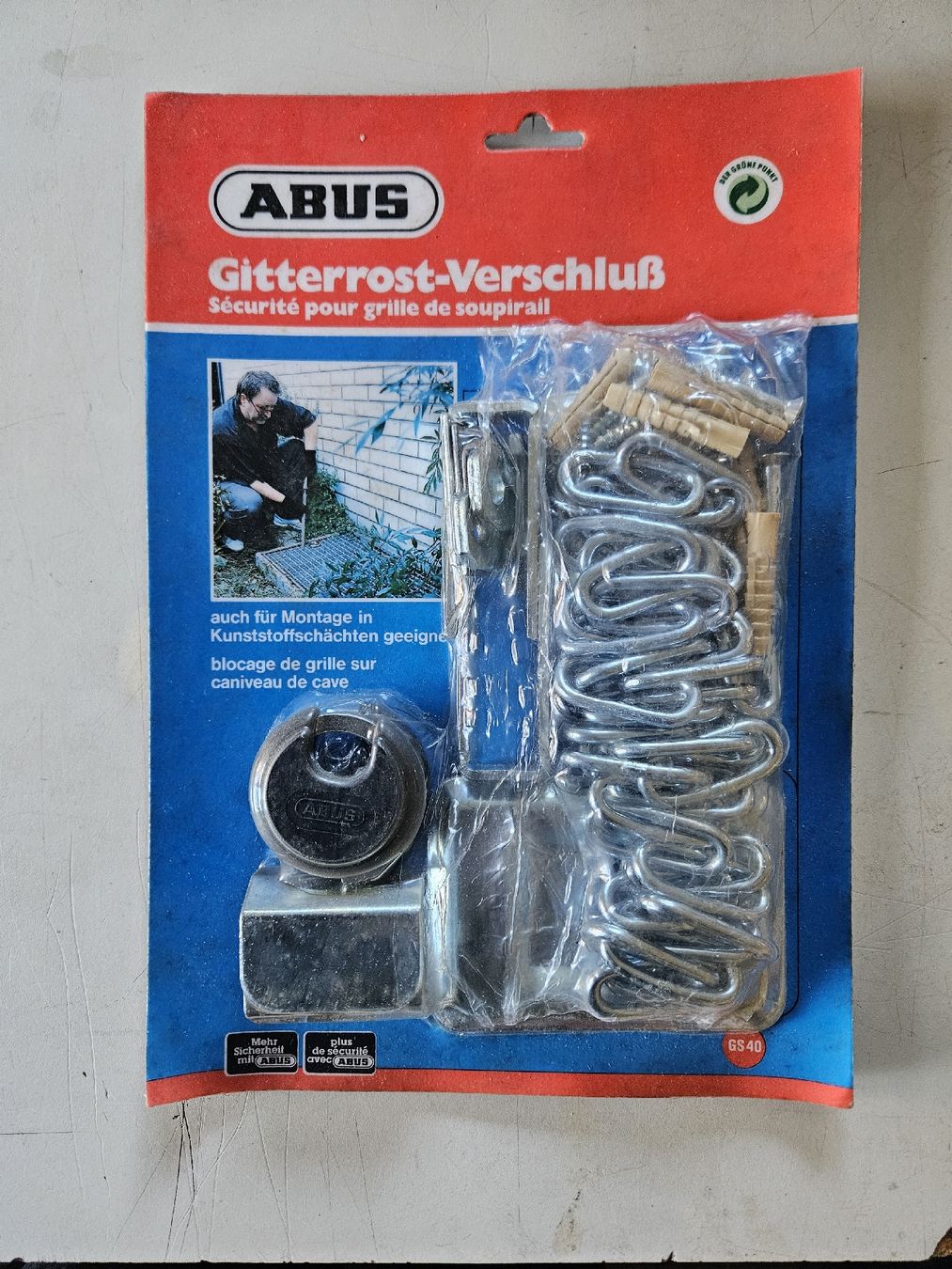 Ferramenta: ABUS GS40 Gittersi. 3 Stk. Neu-Top Zustand! – Nuovo (secondo la descrizione) da Oberburg venduto da znas 2