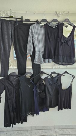 Kleiderpaket Gr. S / 36 Schwarz Elegant 11 Stück