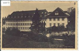 Pensionnat "Salve Regina" Chateau Bourguillen pres Fribourg