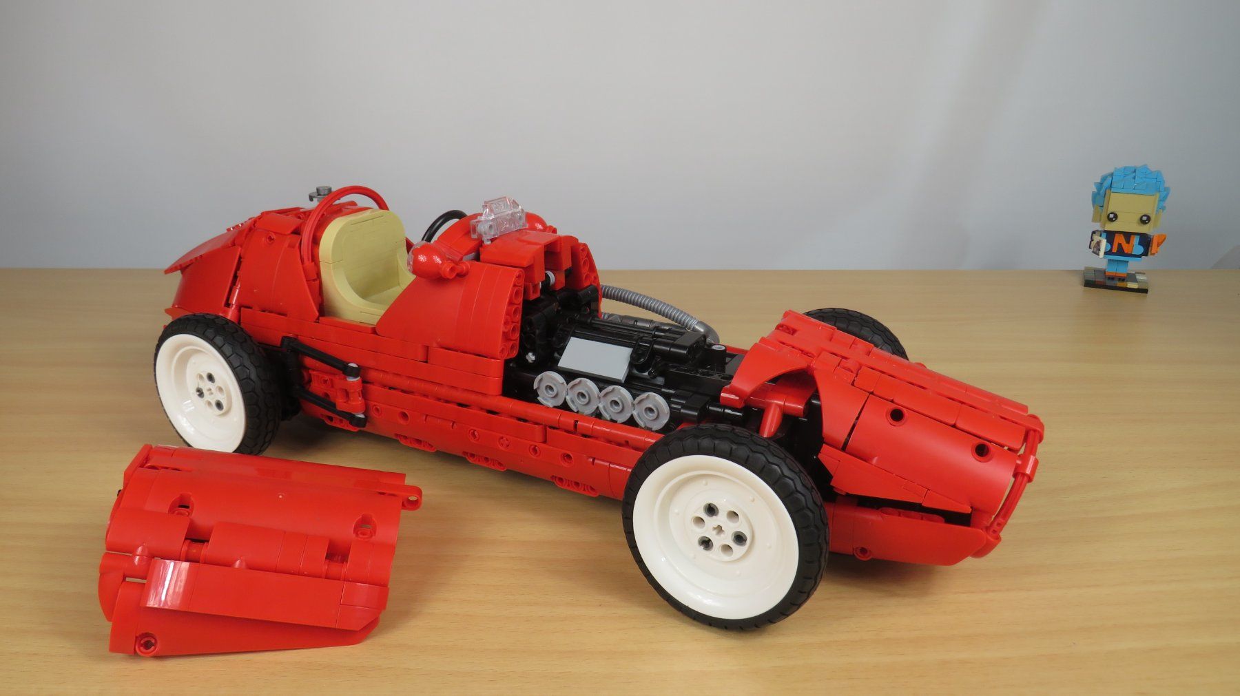 Kit di costruzioni: REOBRIX-11038-Retro Formel 1 Auto-Technikmodel – Nuovo (secondo la descrizione) da Arboldswil venduto da Lubber 3