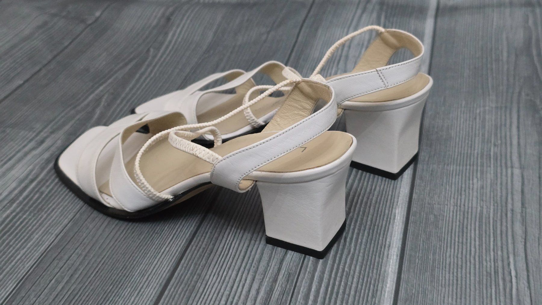 Scarpe da donna: ​💞 La Strada Square Toe Sandaletten - 37 - mit Blockabsatz – Usato da Thalwil venduto da VitaMini 4