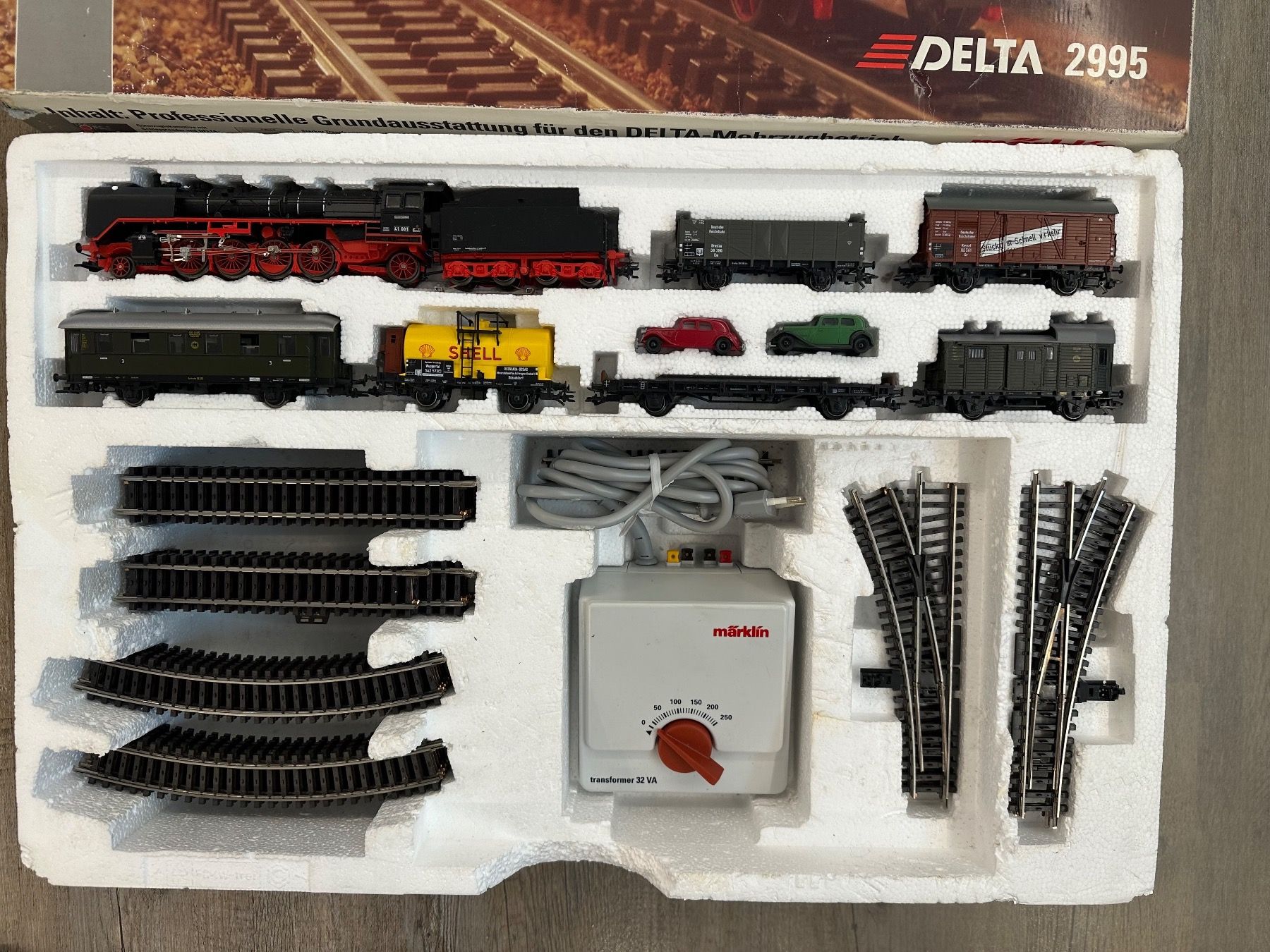 Märklin Modellini di ferrovie: Märklin 2995 Delta Startpackung – Usato da Lupsingen venduto da New-Haven 1