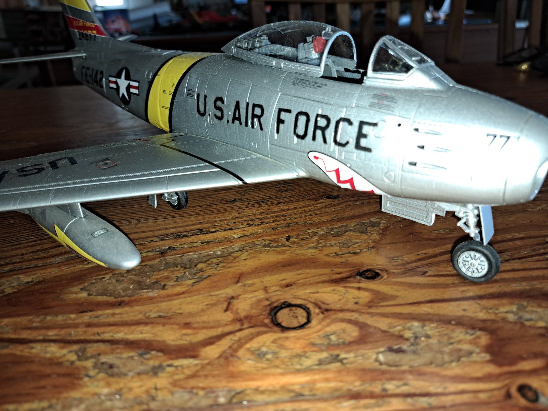 Kit di modellismo & Modellini statici: F-86  Sabre USAF 1/32 – Usato da Düdingen venduto da ananda1709 3