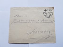Petite enveloppe avec cachet poste militaire bat 26
