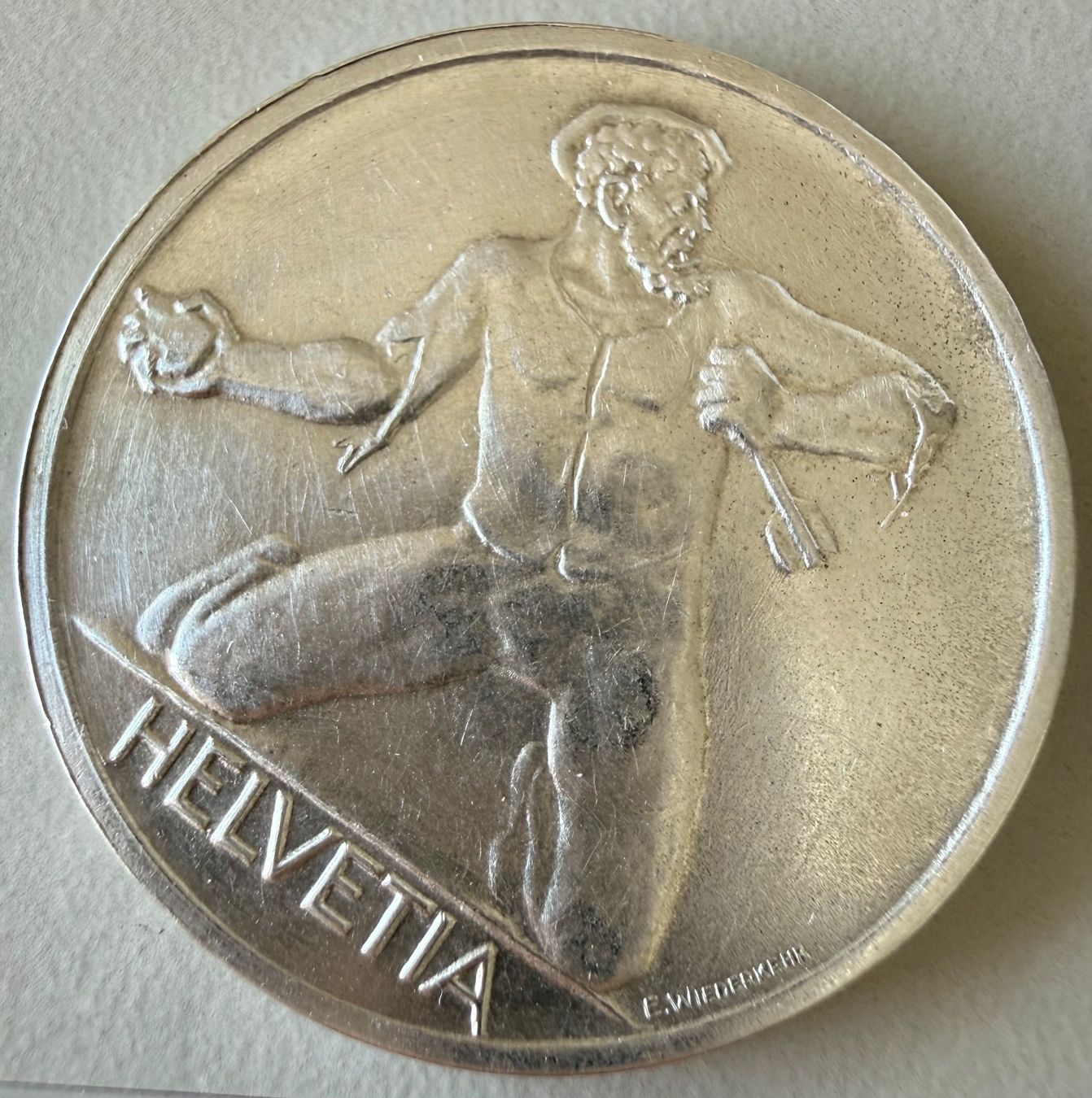 Tutti le monete: 5 Francs 1944 St Jakob Argent Silber – Usato da Genève venduto da lac_pf6t 4