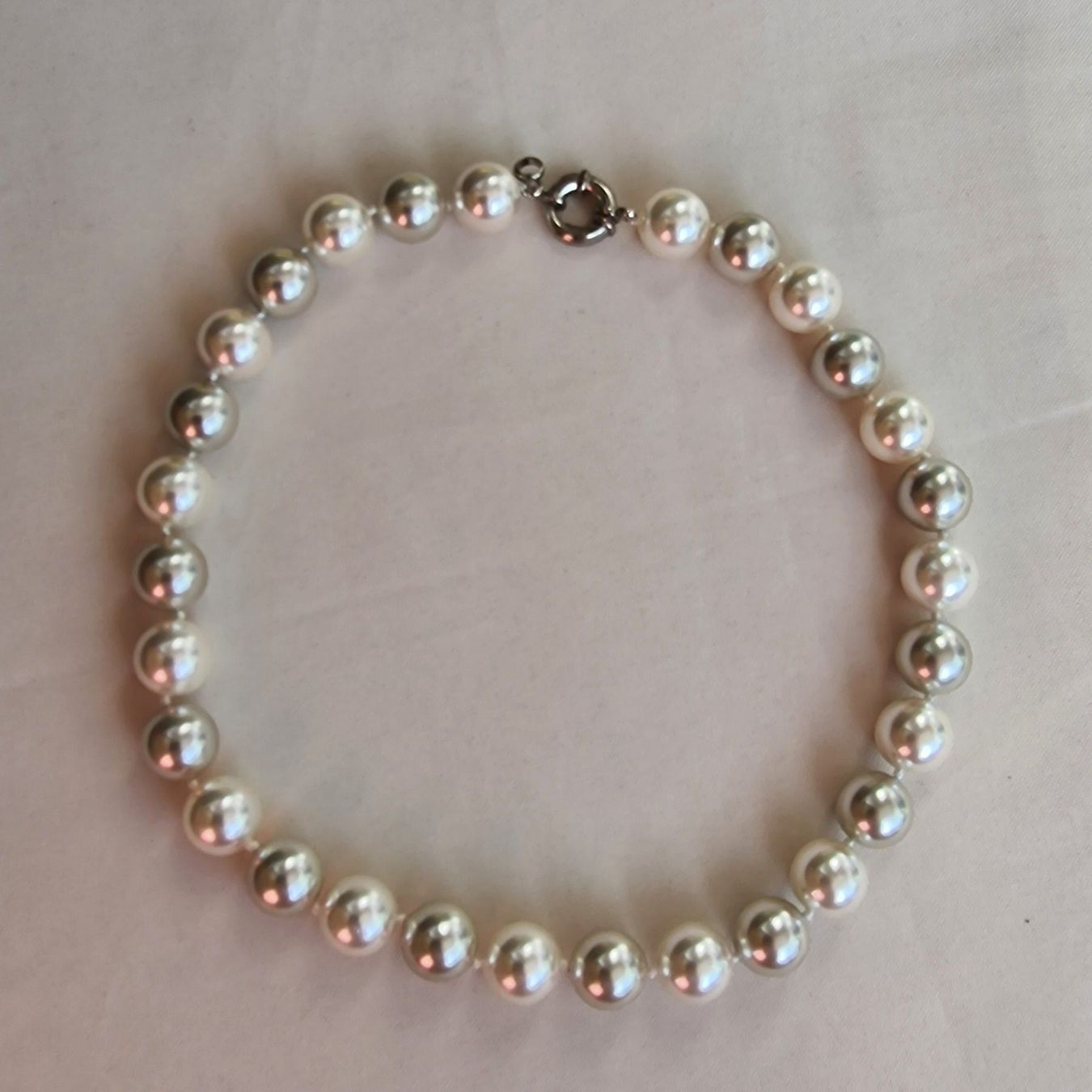 Colliers: Elegante Vintage-Perlenkette – D'occasion à Birr par sen_8djr