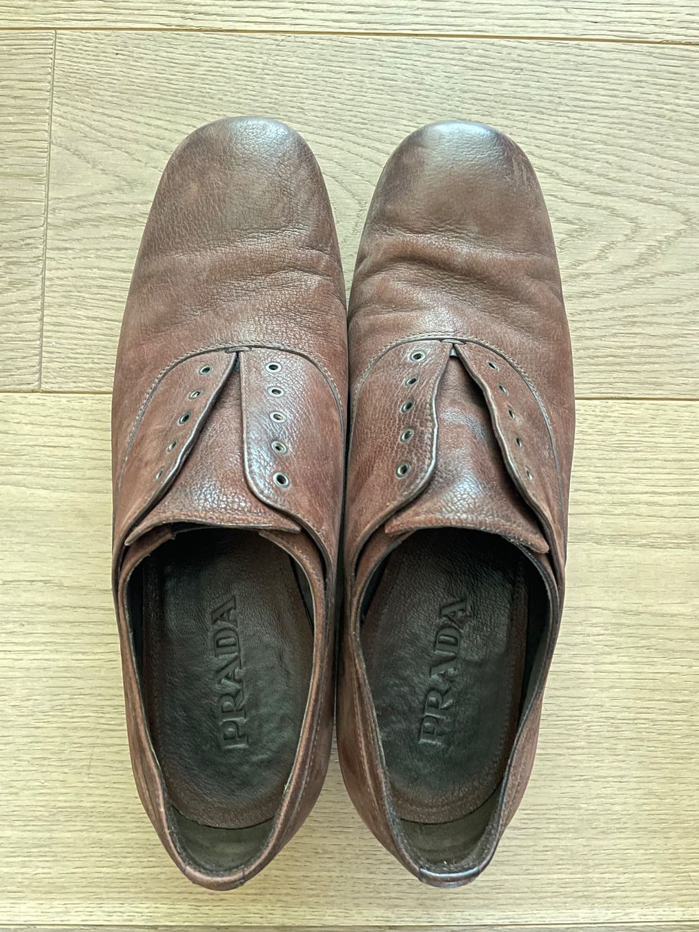 Prada Scarpe da uomo: Prada Schuhe, Herren, Braun, Grösse 42 – Usato da Chur venduto da car_szj5 1