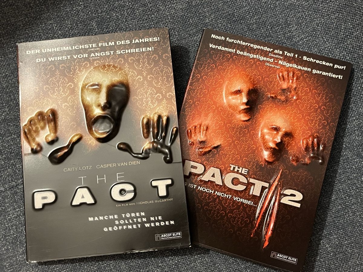 Tutti i DVDs: The Pact 1 & 2 - 3D-Cover – Usato da Inkwil venduto da RetrOhyeah_Schweiz