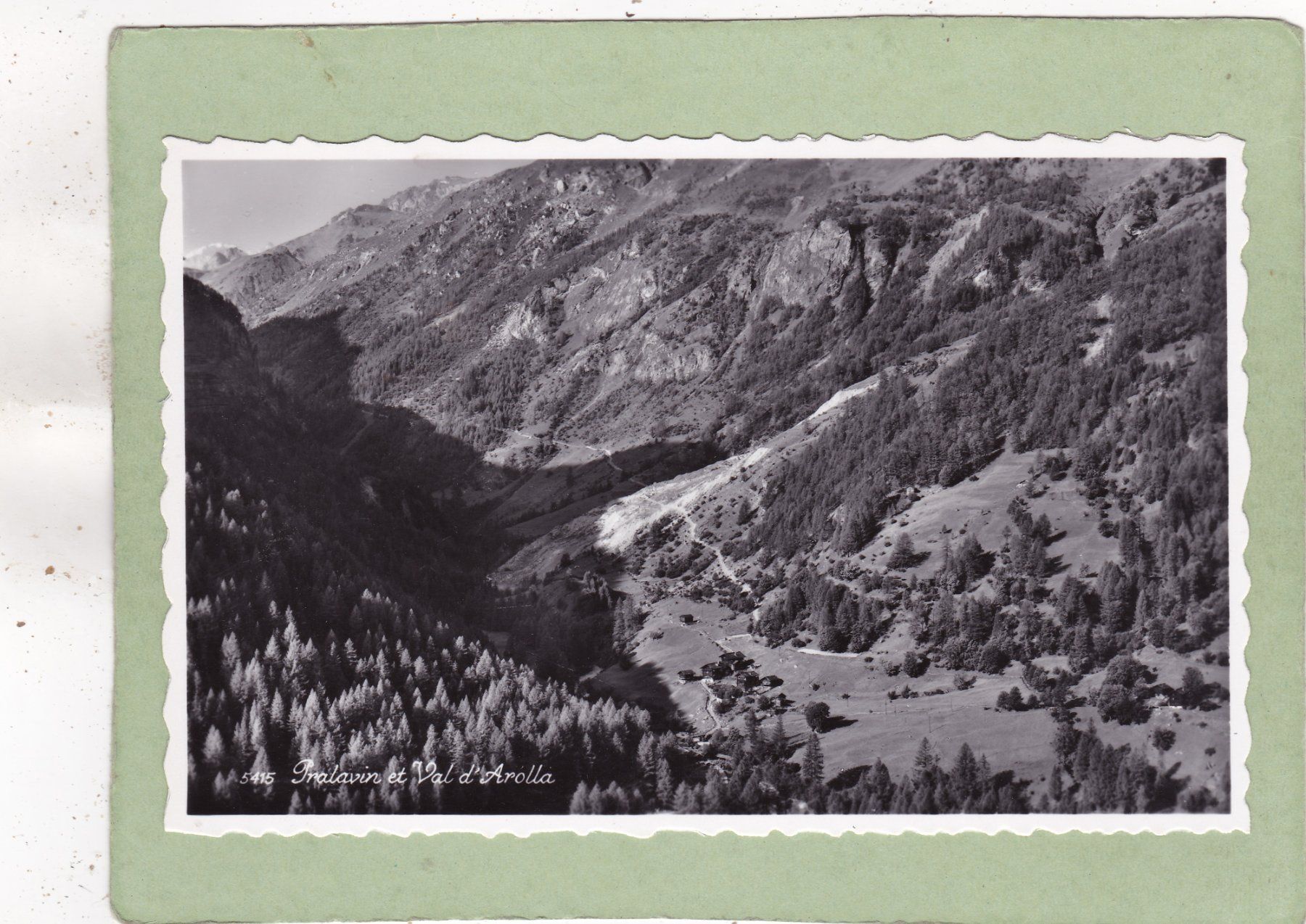 Cartes postales: Pralavin et Val d' Arolla – D'occasion à Herisau par Lisegrat2008
