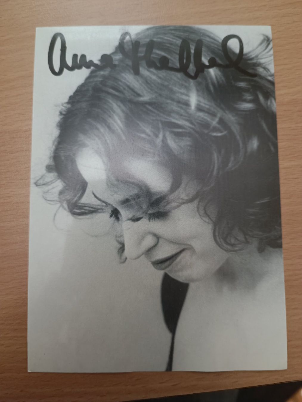 Autografi: Anna Thalbach - handsignierte Autogrammkarte – Usato da Menziken venduto da Artographs