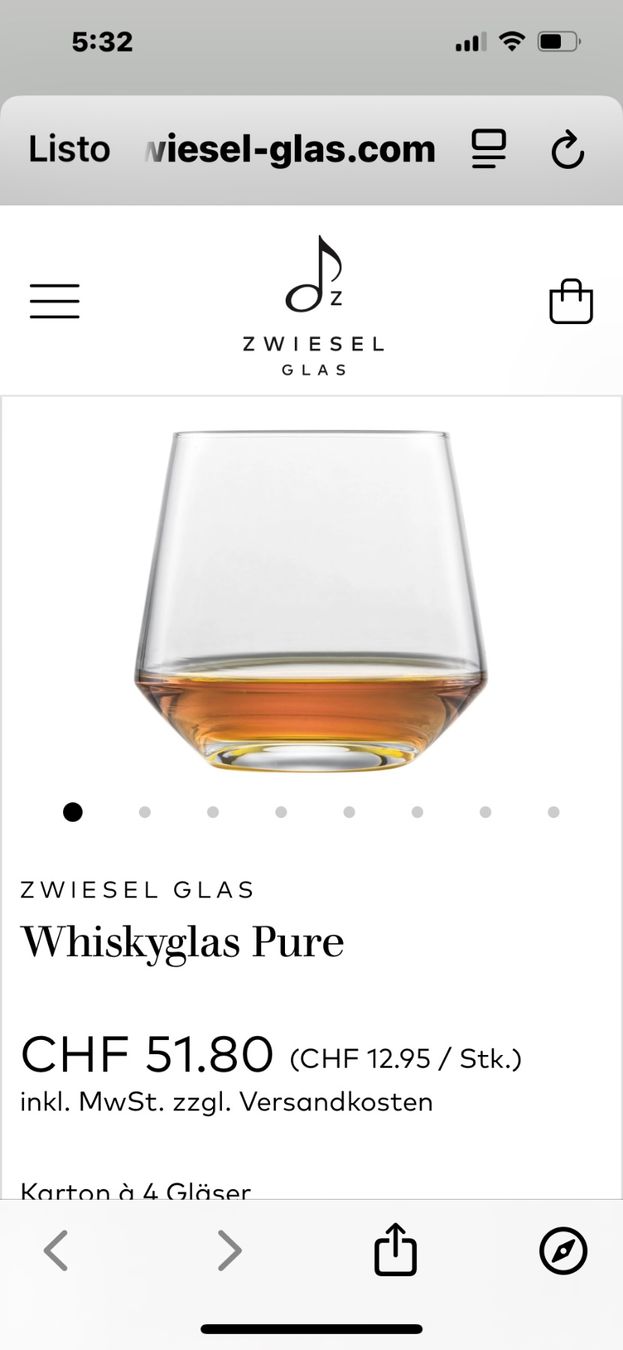Schott Verres: Whiskygläser – Neuf avec emballage d'origine à Luzern par giv_tmj8 4