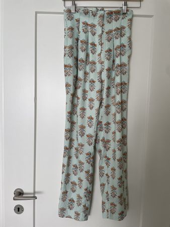 bedruckte, fließende Hose / printed fluid trousers