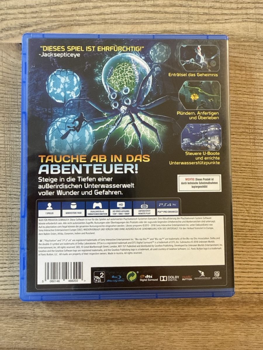 Jeux: Subnautica Below Zero PS4 Spiel  – D'occasion à Altishofen par Gandalf_der_Graue 2