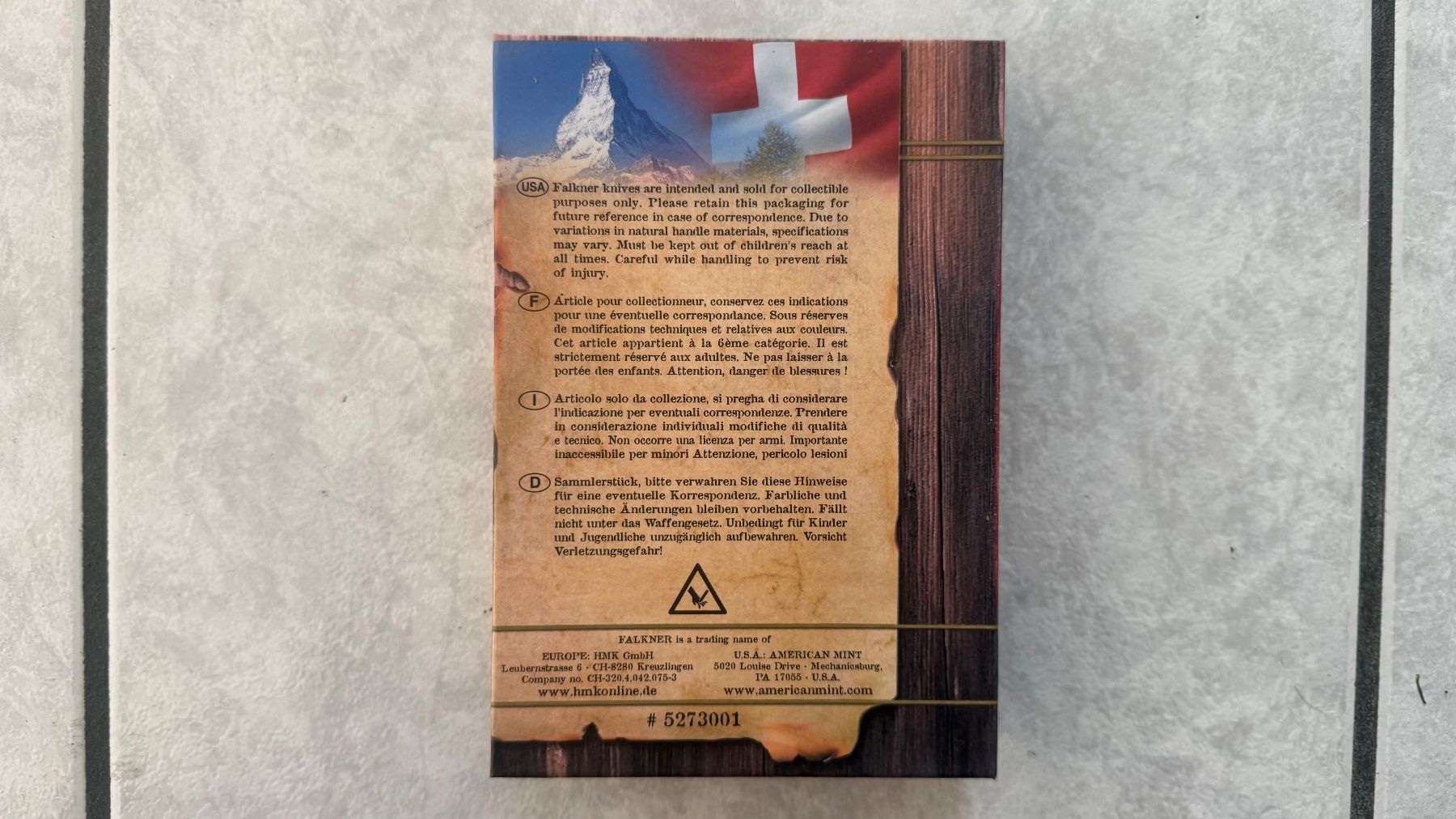 Coltelli tascabile: Collection Swiss Matterhorn – Nuovo (secondo la descrizione) da Monte Carasso venduto da Ely67 7