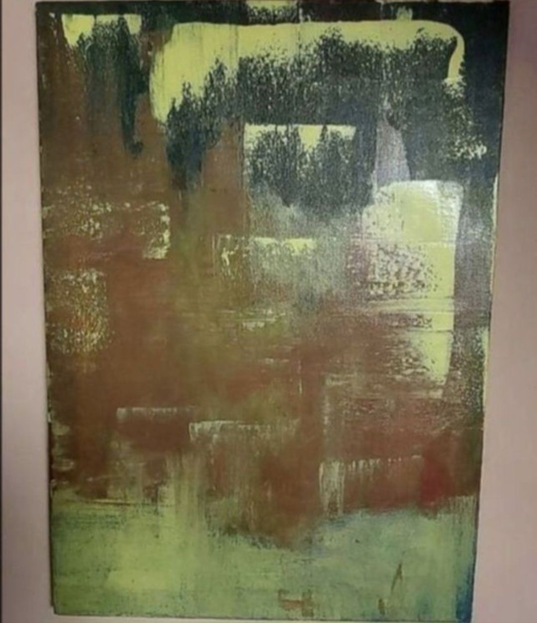 Gemälde: Gemälde " Waldschatten" handmade 50×70 – Neu (gemäss Beschreibung) aus Riehen von Steinbock1970 1