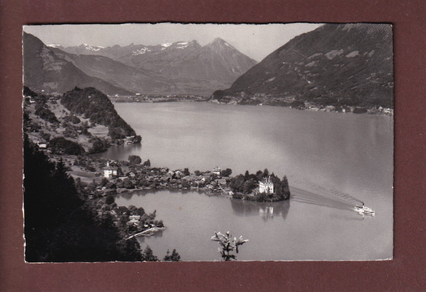 Ansichtskarten: ISELTWALD - 1958 – Gebraucht aus Pully von nicecards
