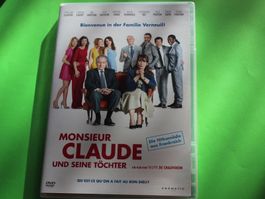 MONSIEUR CLAUDE UND SEINE TÖCHTER DVD 2014 Guter Zustand