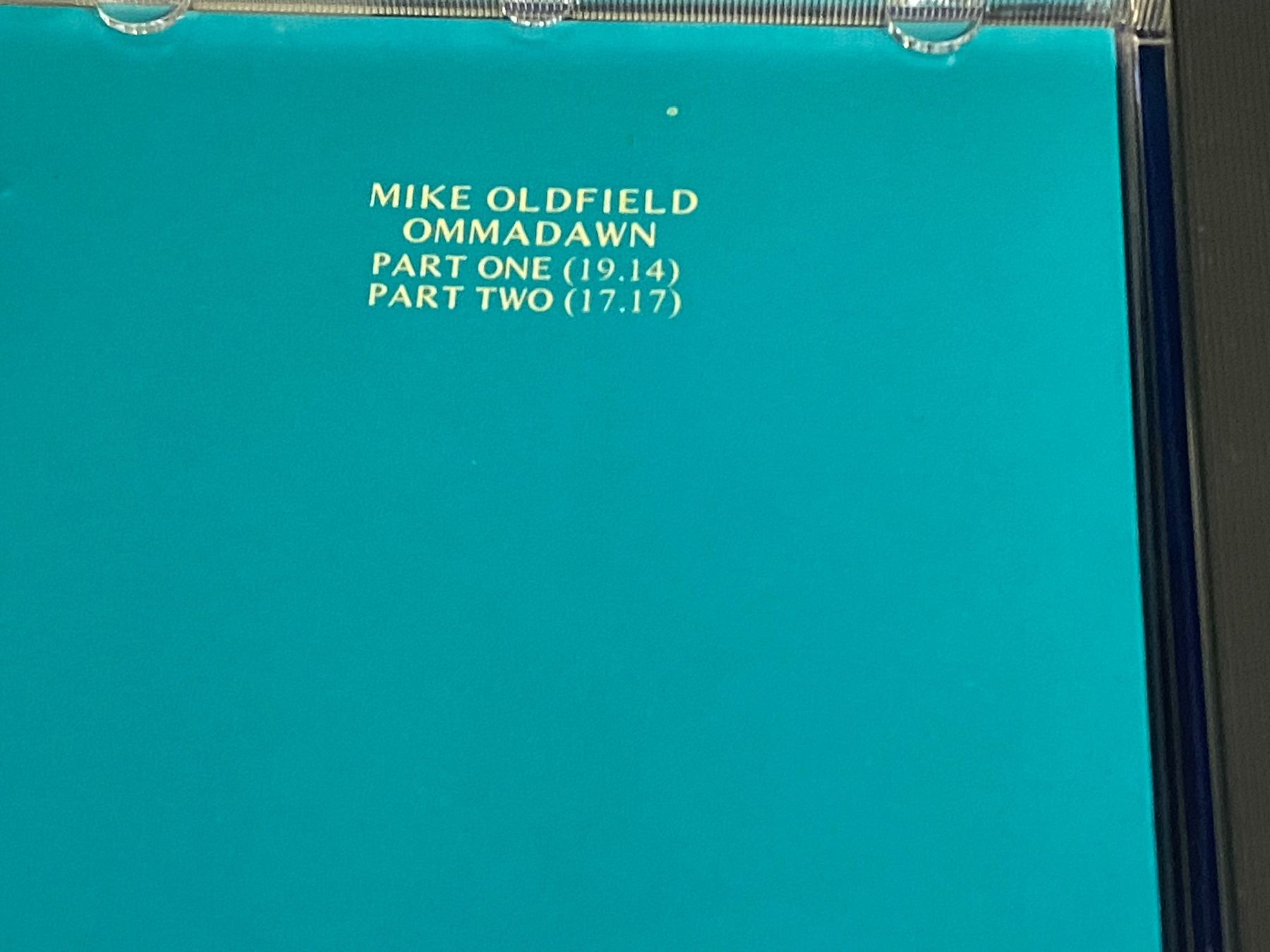 CD: Mike Oldfield – Usato da Muri b. Bern venduto da AdidasCollector 3