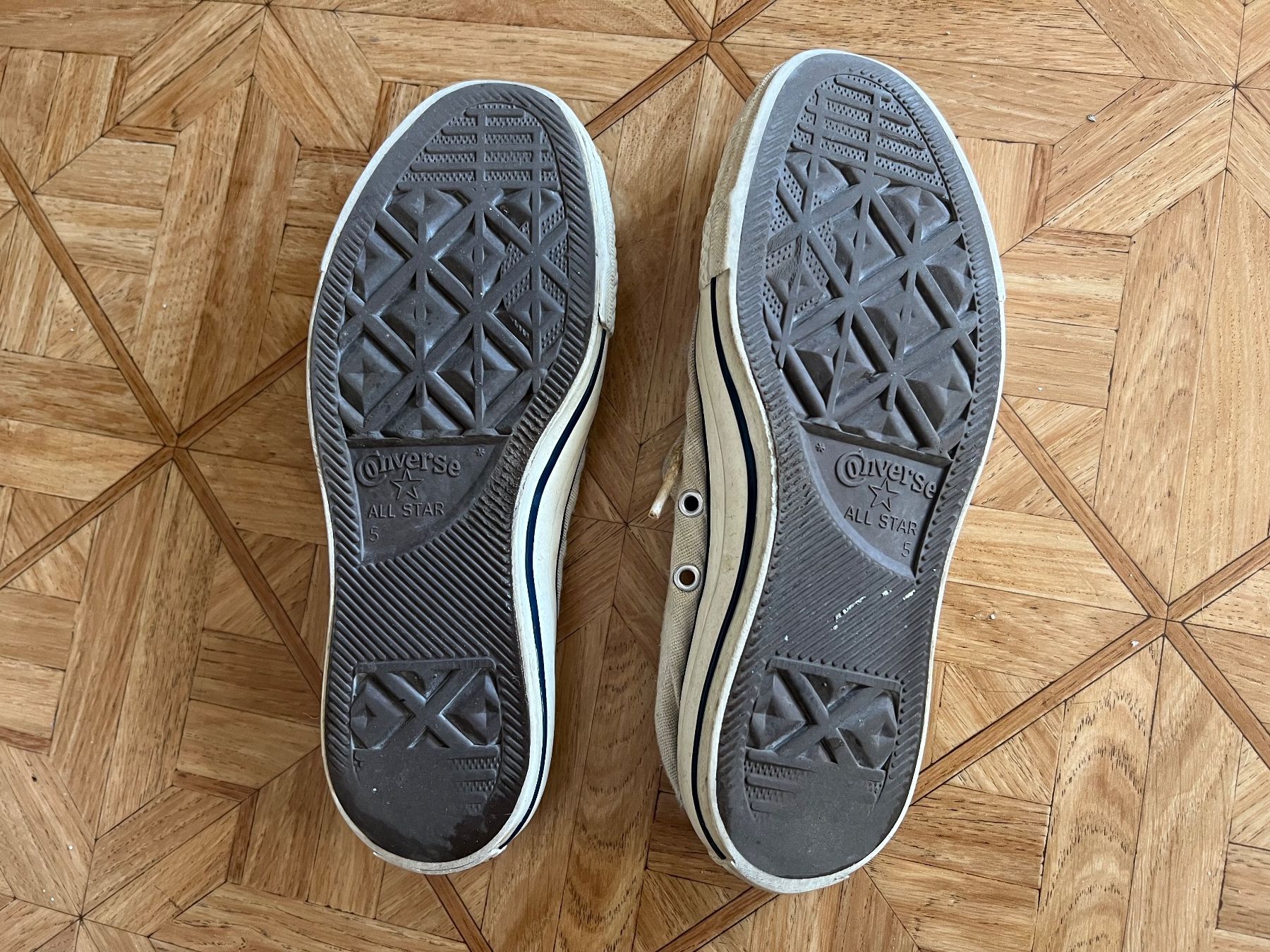 Converse Scarpe da donna: Converse All Star, low, beige, Grösse 38 – Usato da Chiasso venduto da ludi_a6 3