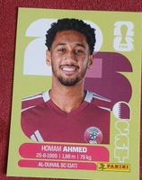 Panini Homam Ahmed Aufkleber Katar 2022