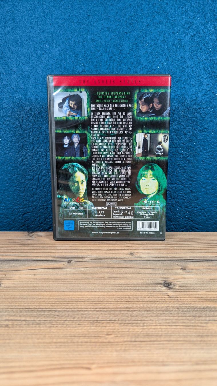 Alle DVDs: Ring 2 DVD – Gebraucht aus Flumenthal von Neondrian 1