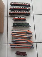 Lima Modelleisenbahn Set mit TGV Loks Wagen und Schienen 