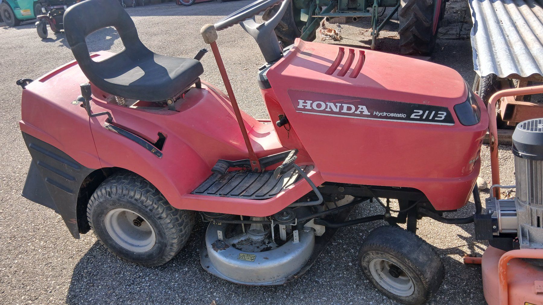 Rasenmäher: Aufsitzrasenmäher Rasentraktor Honda – Defekt aus Arch von gartenfreak02