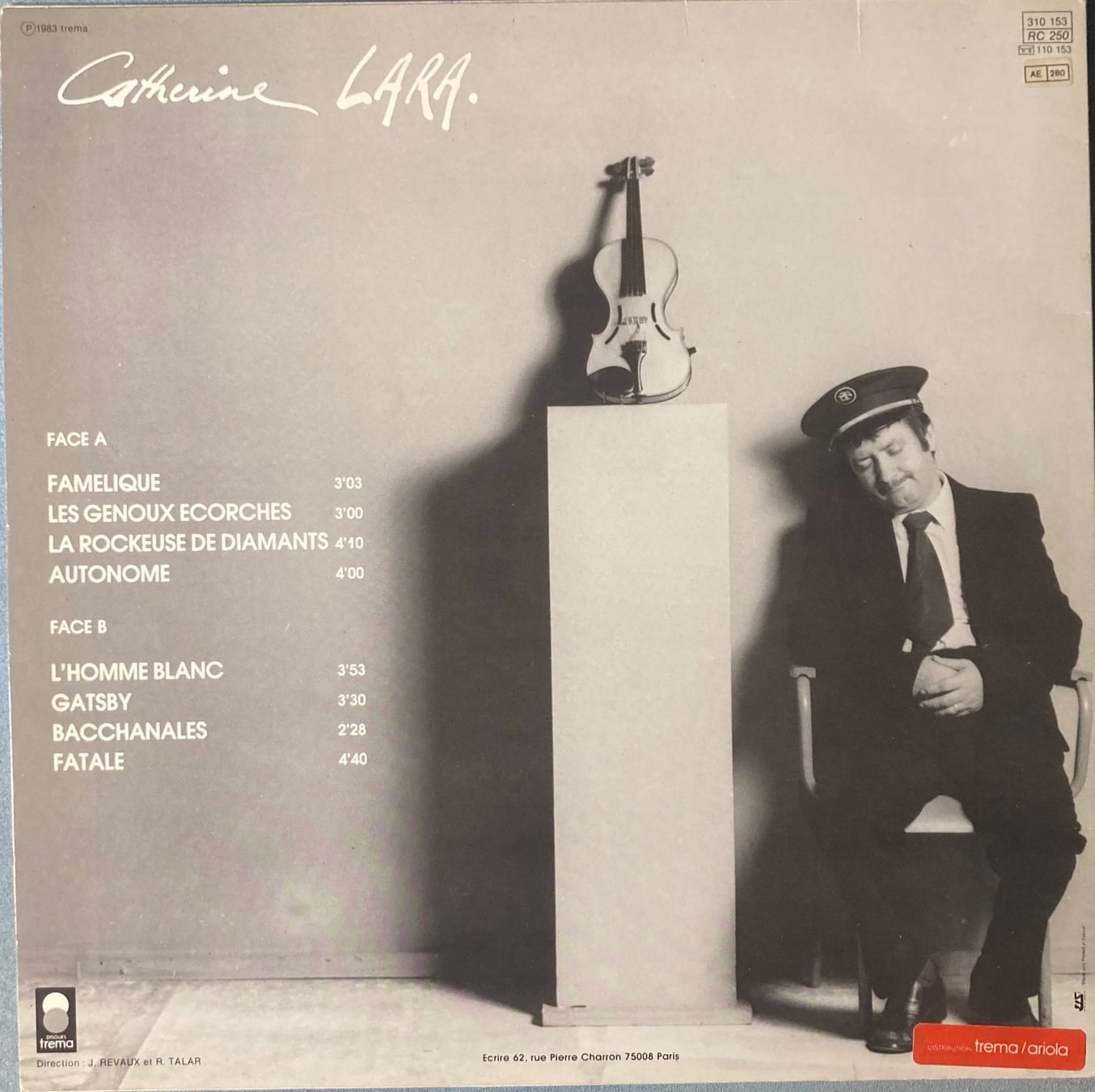 Dischi in vinile: CATHERINE LARA - LA ROCKEUSE DE DIAMANT – Usato da Poliez-Pittet venduto da Newtown-Records 1