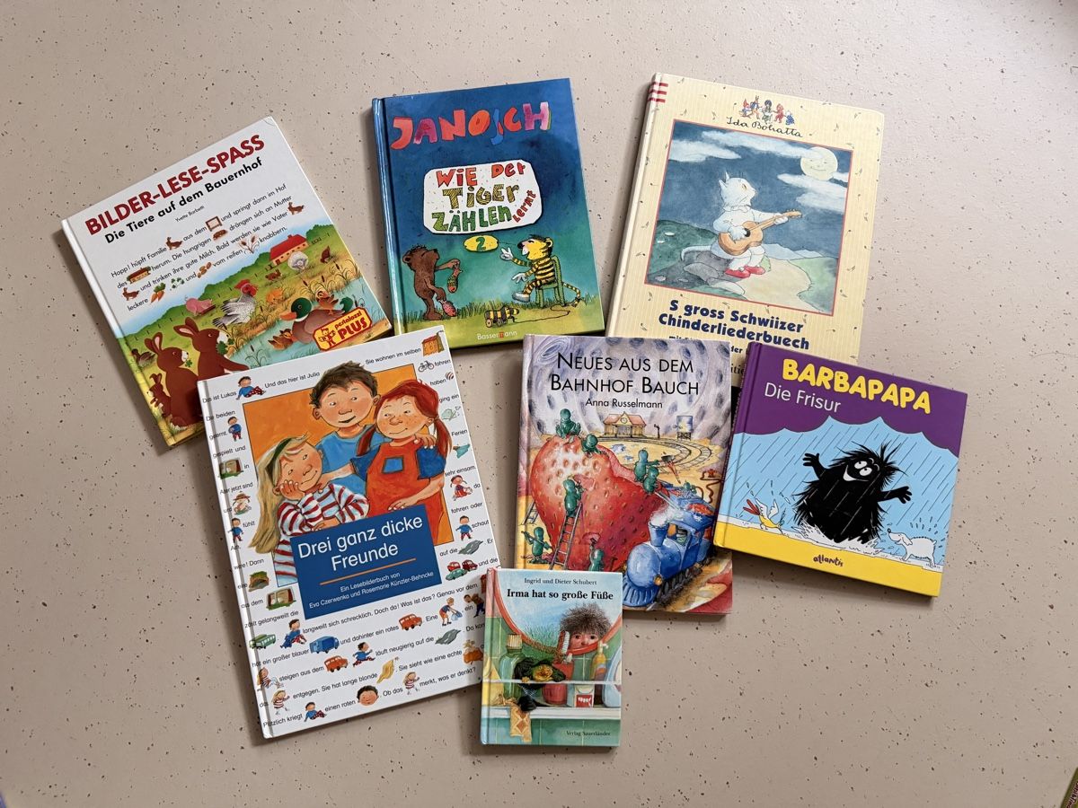 Bücher: Kinderbücher Set 7 Stück – Gebraucht aus uster von amplid02