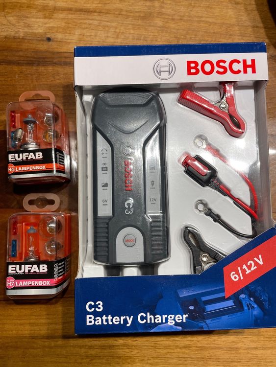 Bosch C3 Battery Charger 6/12V Kaufen auf Ricardo