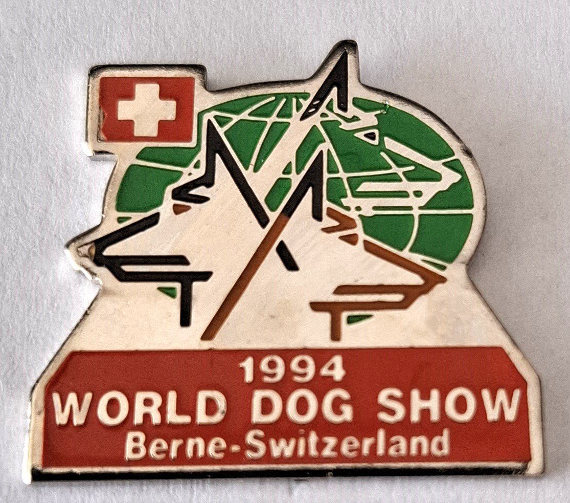 Placchette & Badge: 1994 World Dog Show Berne – Usato da Hinterkappelen venduto da Schampus