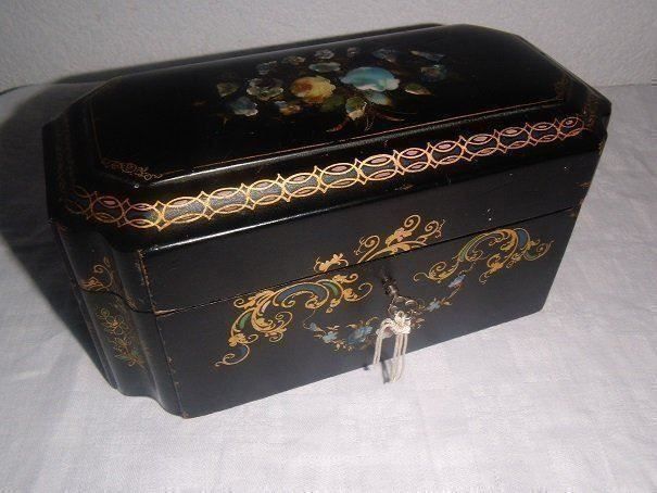 Cassapanche: Antike Teedose ca. 1880... – Usato da Senèdes venduto da Mutzli52
