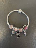 Pandora bracelet with charms 