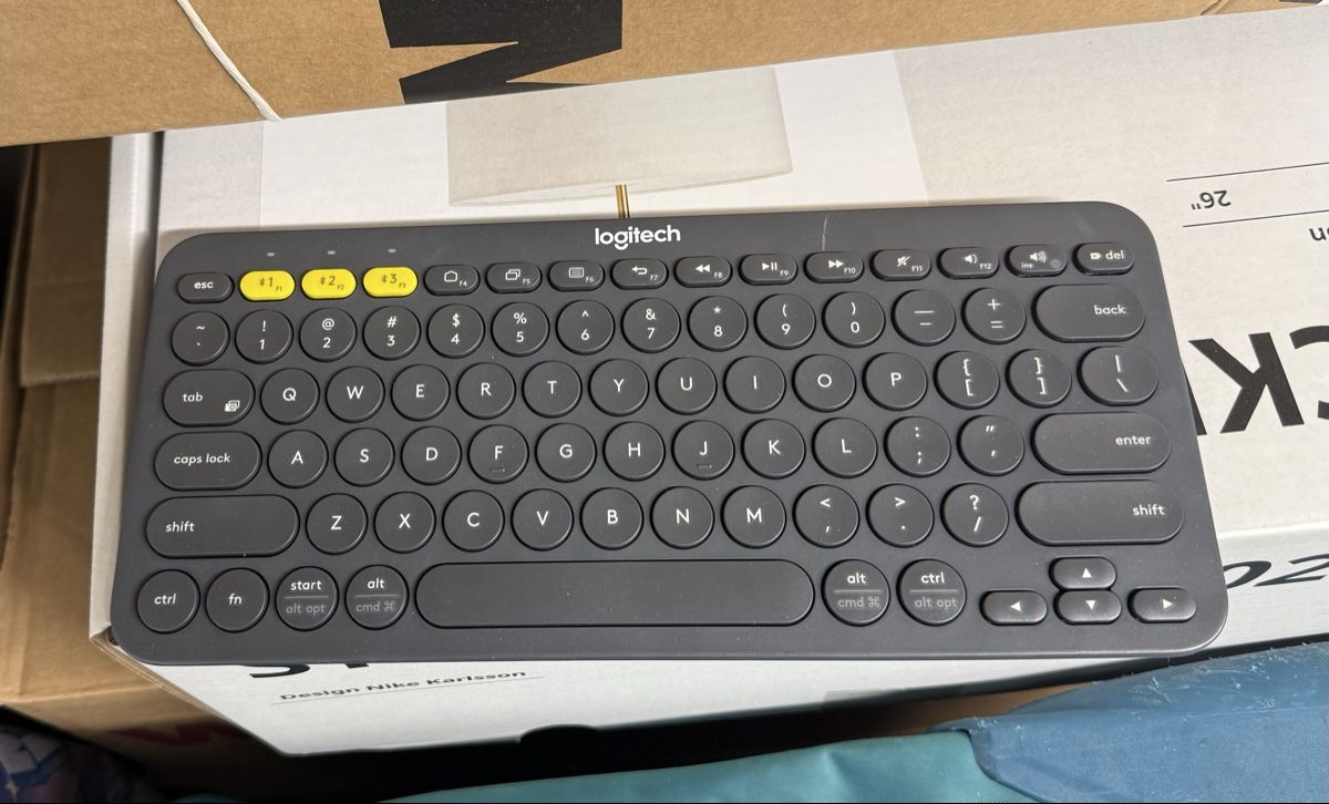 Logitech Tastiere: Logitech K380 Bluetooth Keyboard US– Windows, Mac, Chrome OS – Usato da Zürich venduto da ann_in_zuri 2