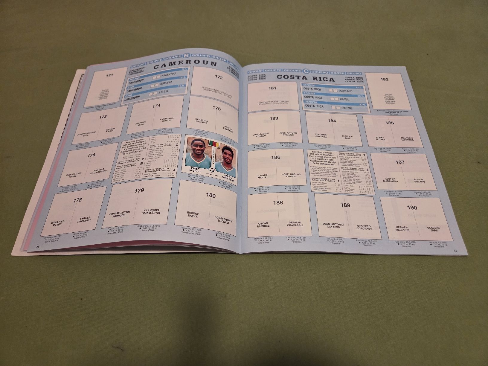 Panini Alben: Panini Album WM 1990 – Gebraucht aus Embrach von MamaSantos 4