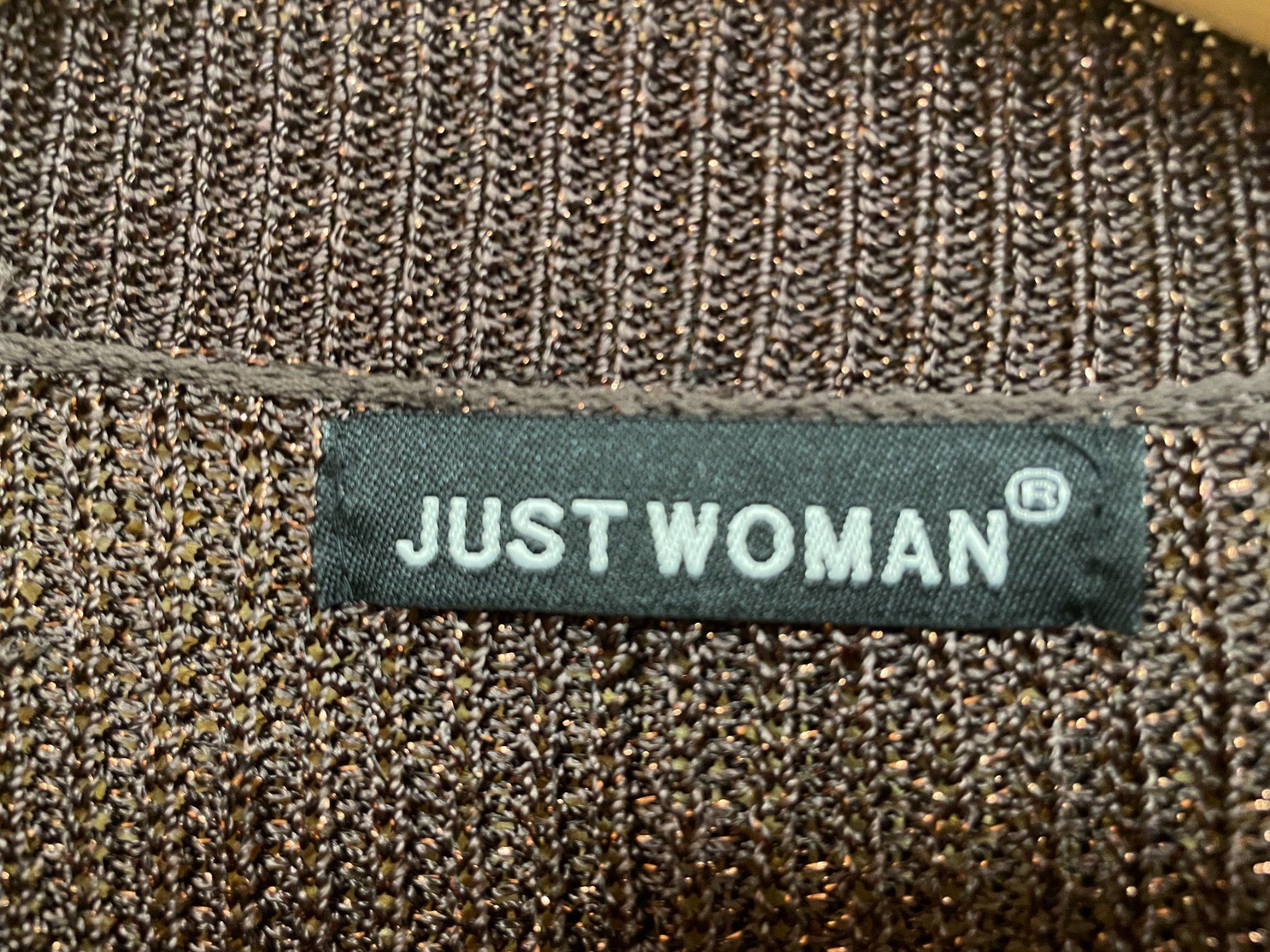 Tops: JUST WOMAN Pull en maille marron – D'occasion à Lausanne par PlusValue_Lausanne 2