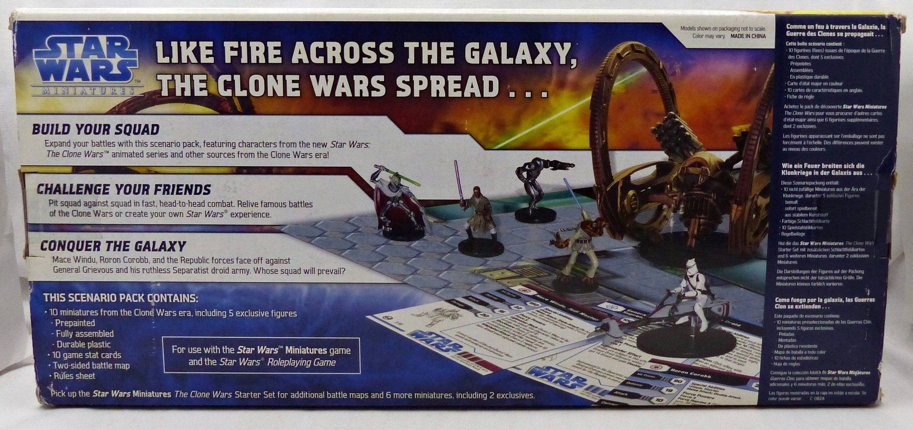 Star Wars Statuette: STAR WARS MINIATURES CLONE WARS BATTLES SCENARIO PACK 2008 – Nuovo e nell'imballaggio originale da Lugano venduto da YouWantUS 3