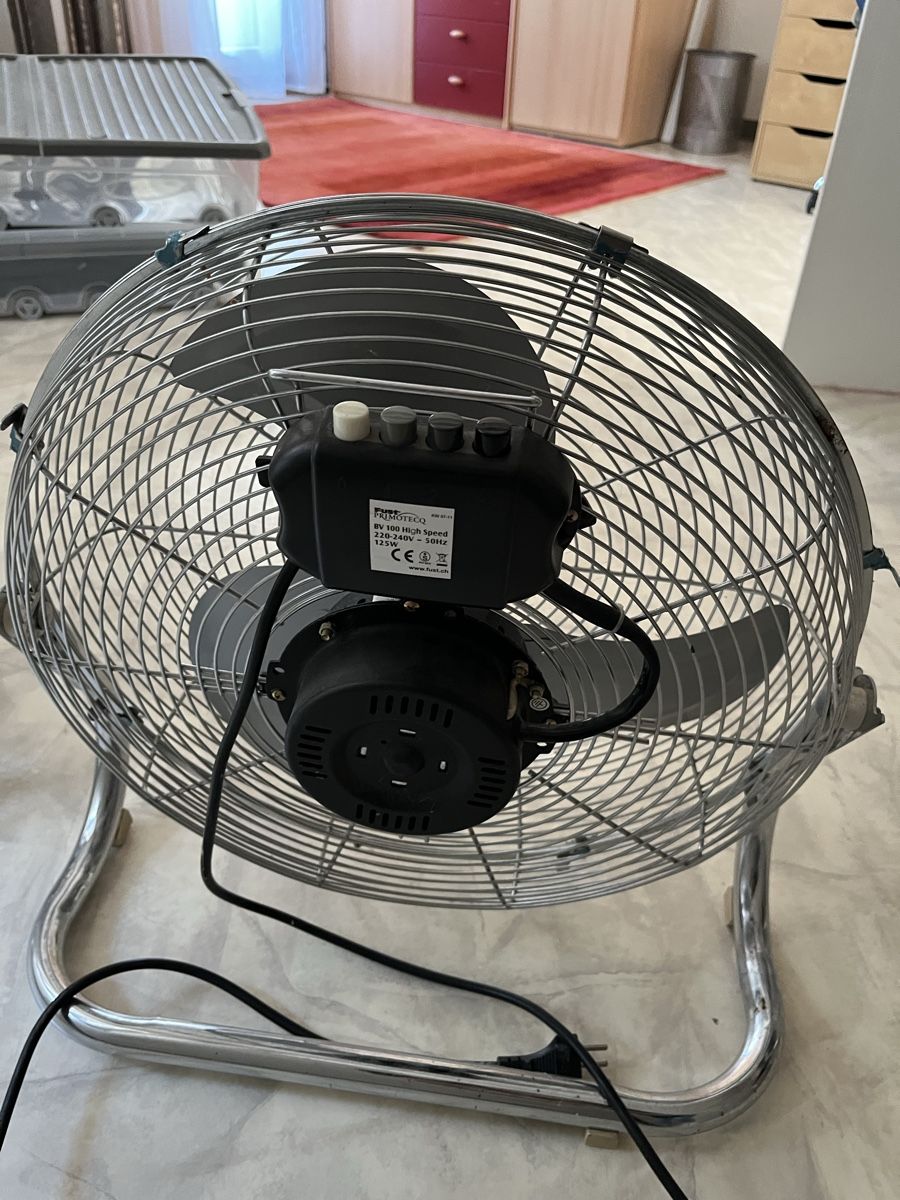 Primotecq Ventilatoren: Bodenventilator Chrome – Gebraucht aus Wilen b. Wollerau von urs_9s5y 1