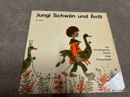 Jungi Schwän und Äntli 7“ Kinder Schallplatte Rarität