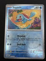 Pokemon Squirtle Karte 007/165 Reverse Holo 2023 🇺🇸