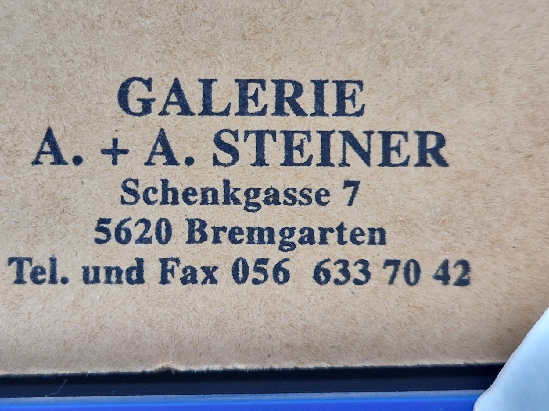 Posters & Illustrations: Kunstdruck "Sternzeichen Steinbock" - gerahmt – D'occasion à Muhen par Restwert_Muhen 3