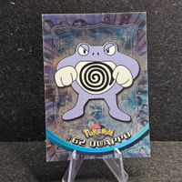 Pokemon Topps Holo Foil Blue 1. Edition/Print DE Quappo