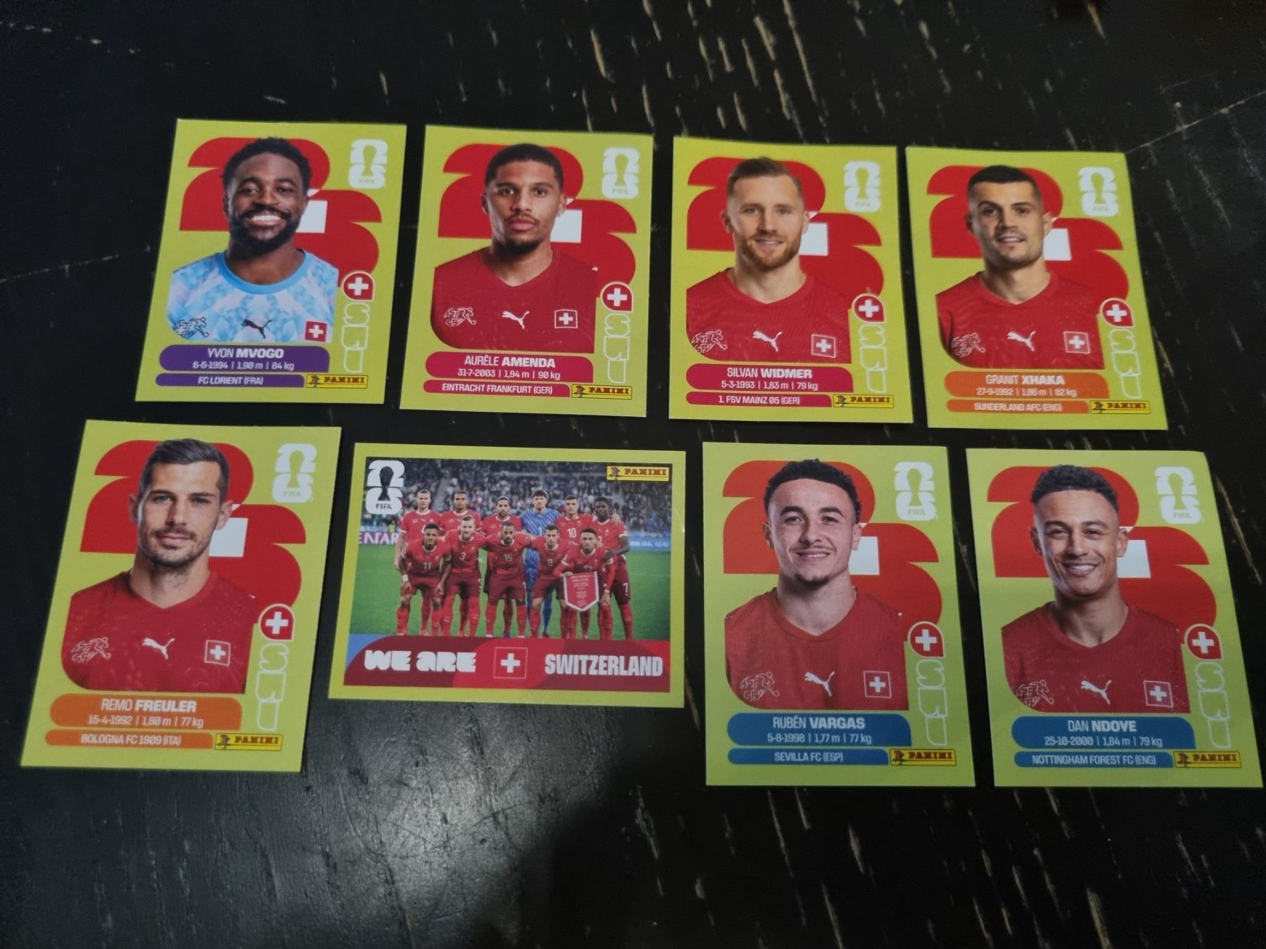 Panini Cartes à collectionner: Panini Schweiz 8 Stk – Neuf (Voir description) à Kaiseraugst par muggel27