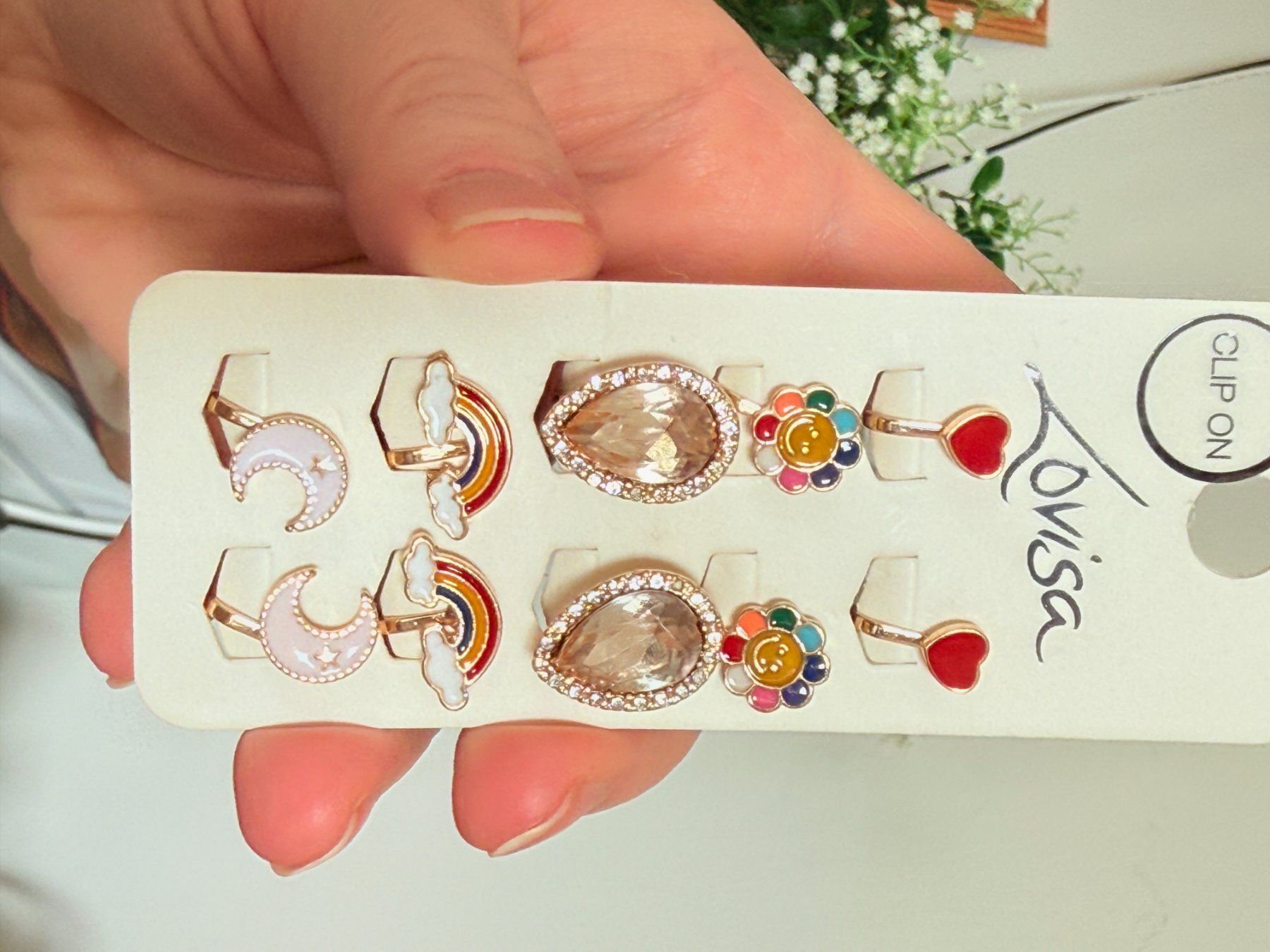 Orecchini pendenti & Orecchini a lobo: Boucles d'oreilles clips Lovisa - 5 PAAR – Nuovo (secondo la descrizione) da Genève venduto da AGBERG 4