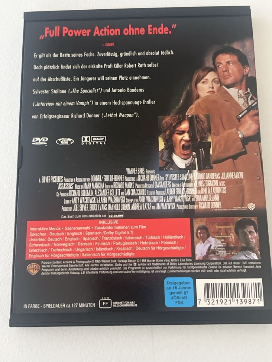 Alle DVDs: DVD Assassins Die Killer  – Gebraucht aus Gossau SG von DuDaRi0089 1