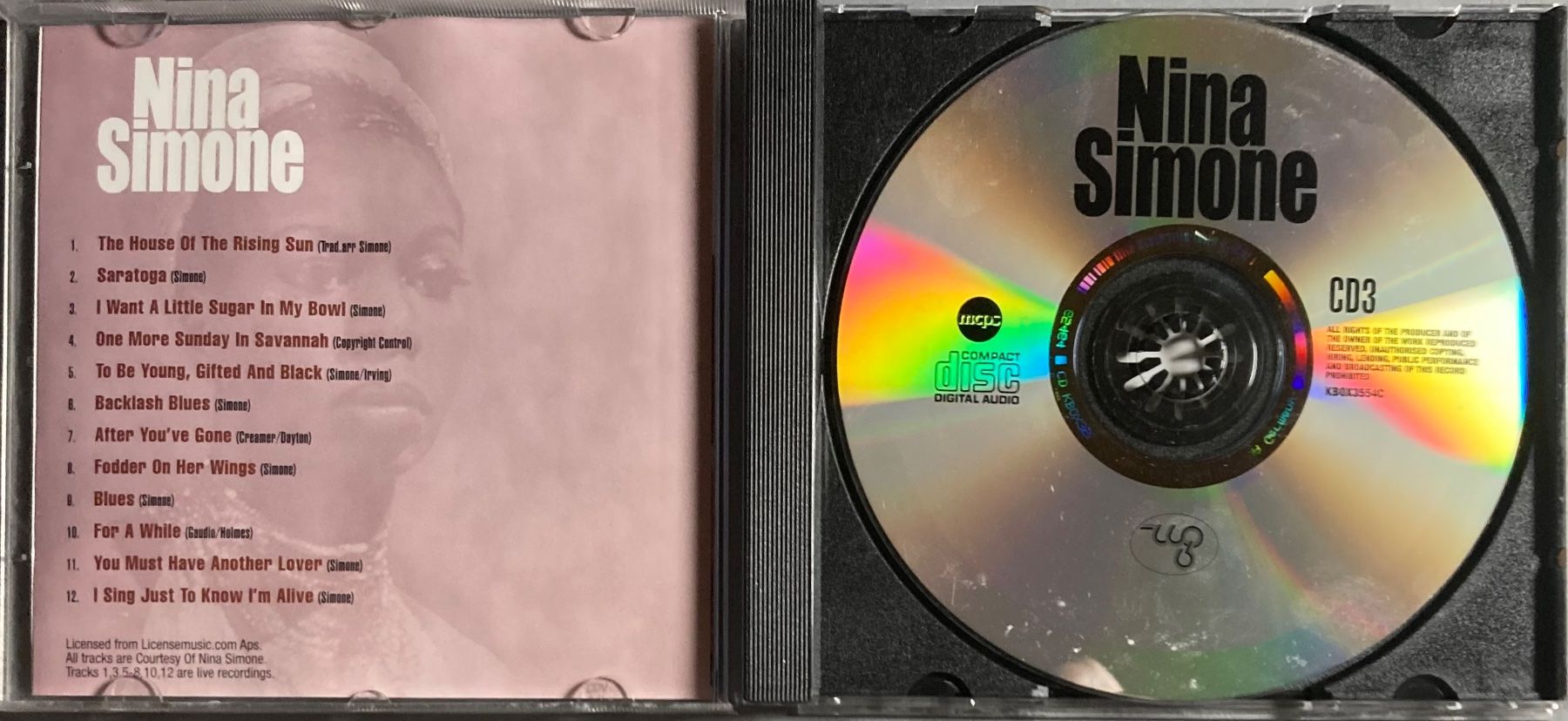 CDs: NINA SIMONE - NINA SIMONE – D'occasion à Poliez-Pittet par Newtown-Records 2
