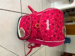 Ergobag Schulranzen Set Pink mit Federmäppchen guter Zustand