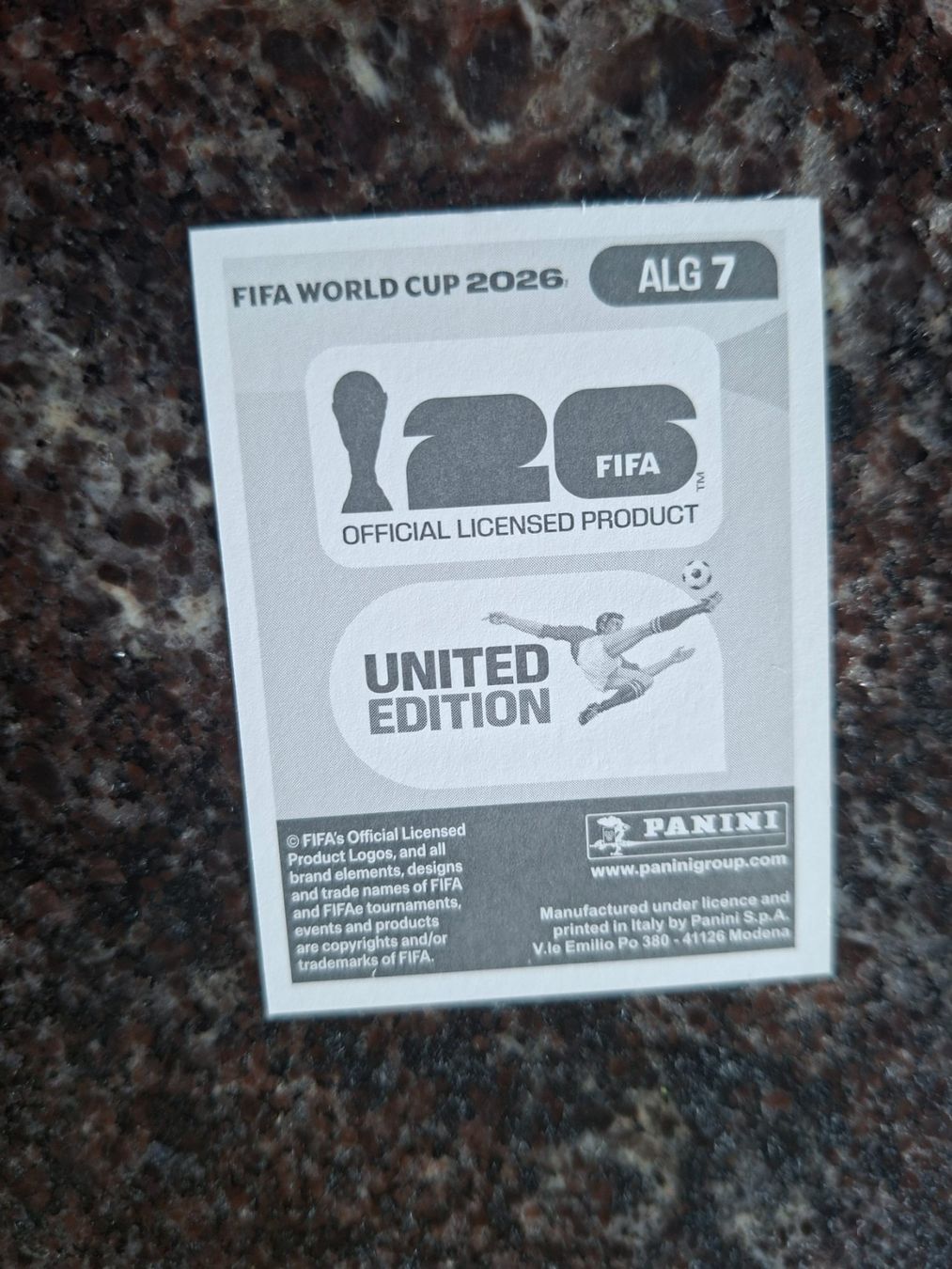Panini Sammelbilder & Trading cards: FIFA WM 2026 Aissa Mandi ALG 7 – Neu (gemäss Beschreibung) aus Erlinsbach von pfunky 1
