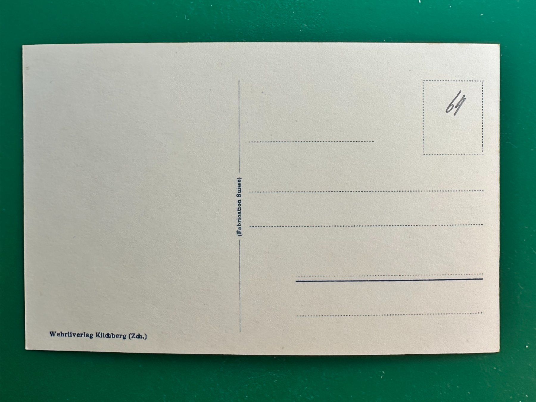 Cartoline postali: Interlaken - Die Jungfrau – Usato da Steg VS venduto da danwer74 1
